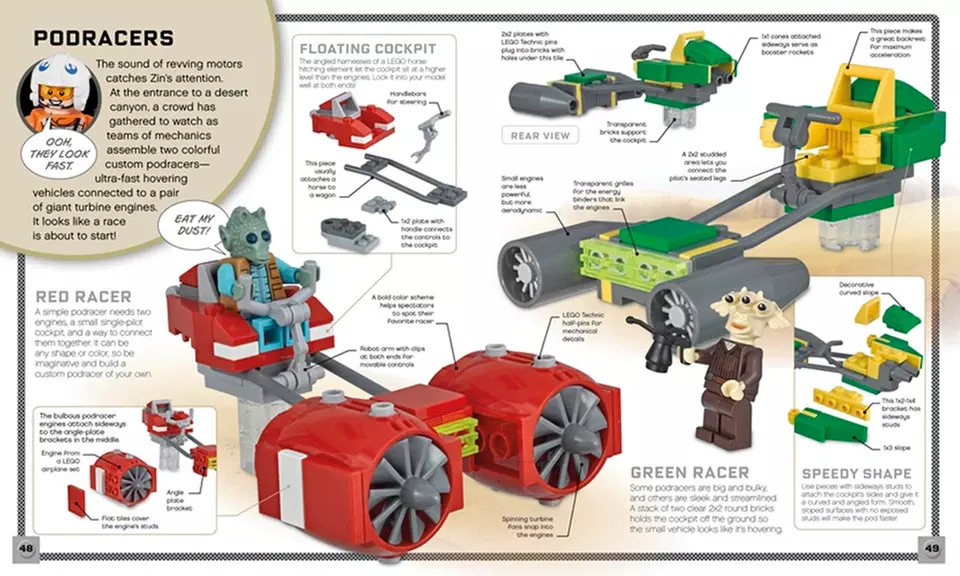 Star Wars LEGO Build Your Own Adventure Book  - Second Medium