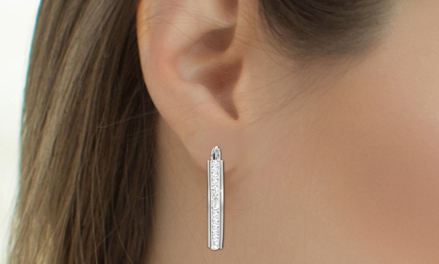 Image 7: Boucles d’oreilles SC Crystal ornées de cristaux Swarovski®