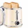 Image 2: HomCom Retro-Style Kettle and Toaster Set 1.7L