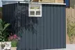Outsunny 4x6ft Outdoor Garden Storage Shed with Window and Vents - Image 5