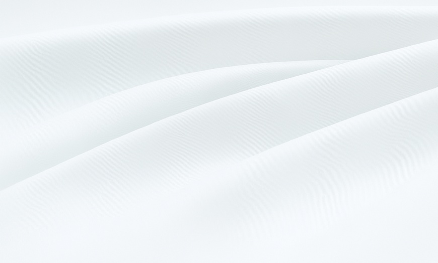 Image 2: Parure de lit blanc en polyester Sampur