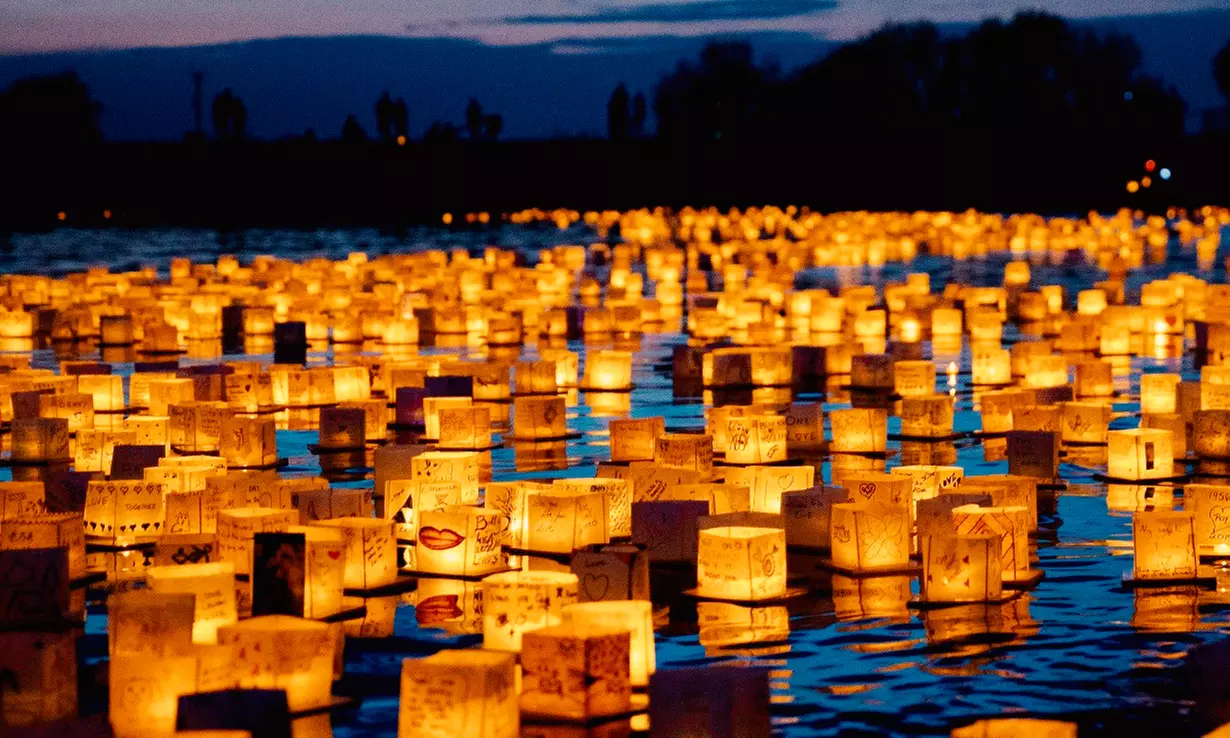 Water Lantern Festival Admission for 1 - 4 People on August 9, 2025