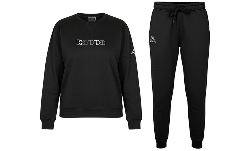 Image 3: Tuta pigiama homewear da donna Kappa in cotone felpato