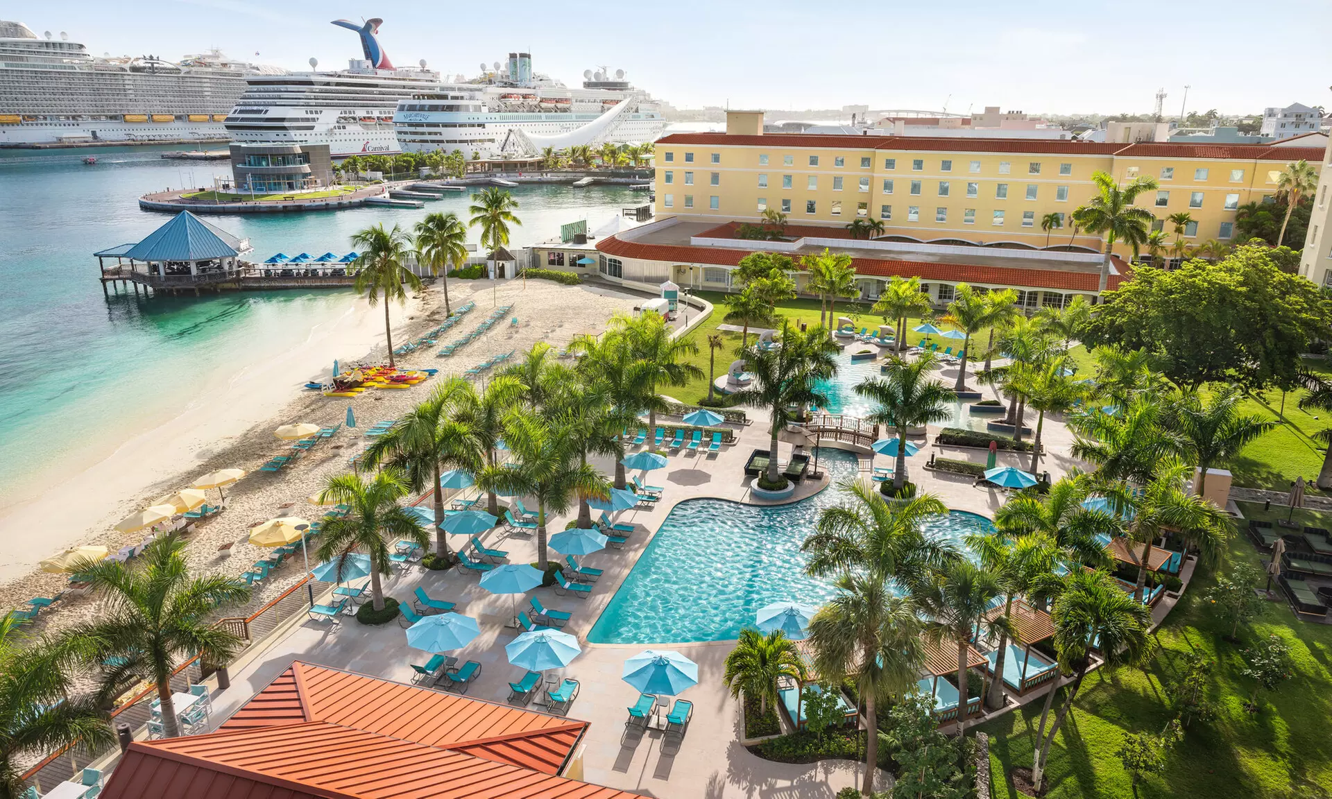 Oceanfront escape near shopping, dining, and cruise port