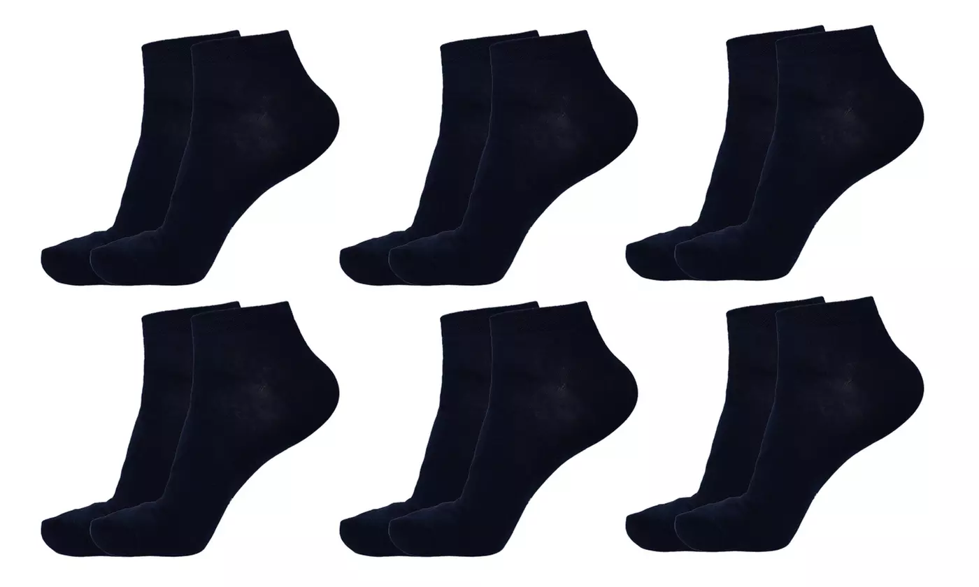 6, 12 o 24 calzini corti alla caviglia El Charro