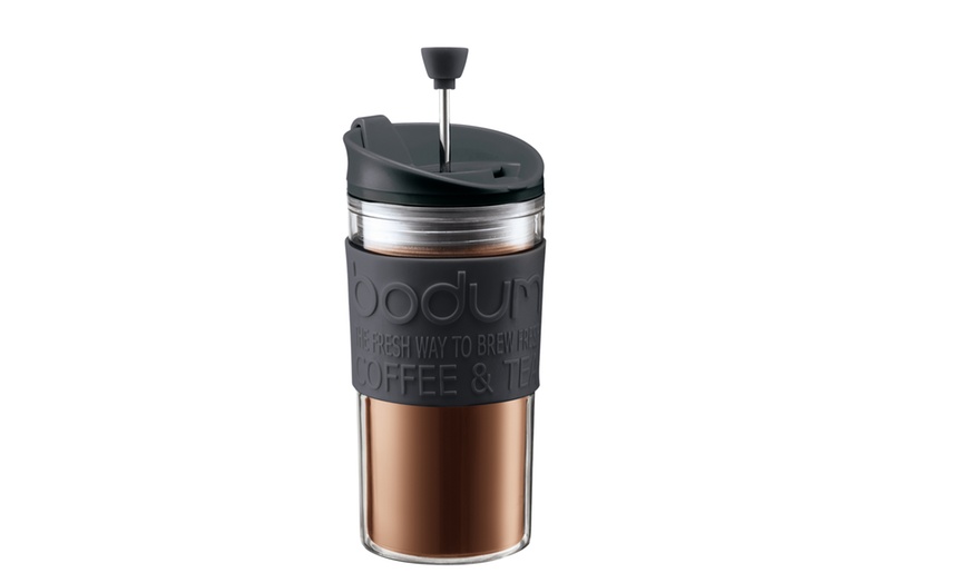 Image 3: Bodum Travel French Press Coffee Maker Mug