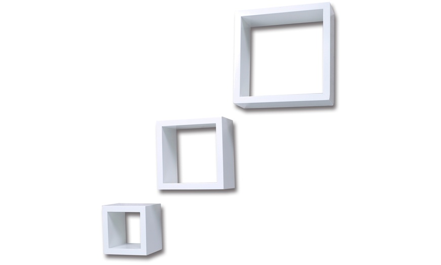 Image 13: Cuboid Shelves Set