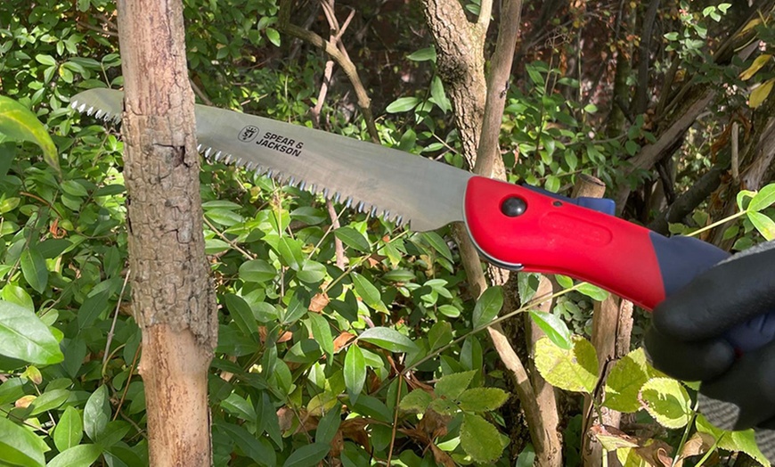 Image 5: Spear & Jackson Large and Foldable Pruning Saw