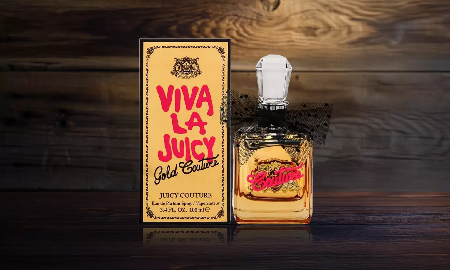 Viva La Juicy Gold Couture EDP 3.4 oz / 100 ml For Women - Primary Image