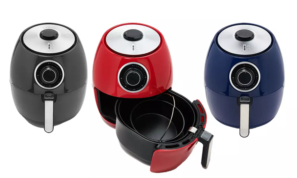 6 Qt. XL Air Fryer with Baking Pan and Cookbook (3-Piece) - Primary Image