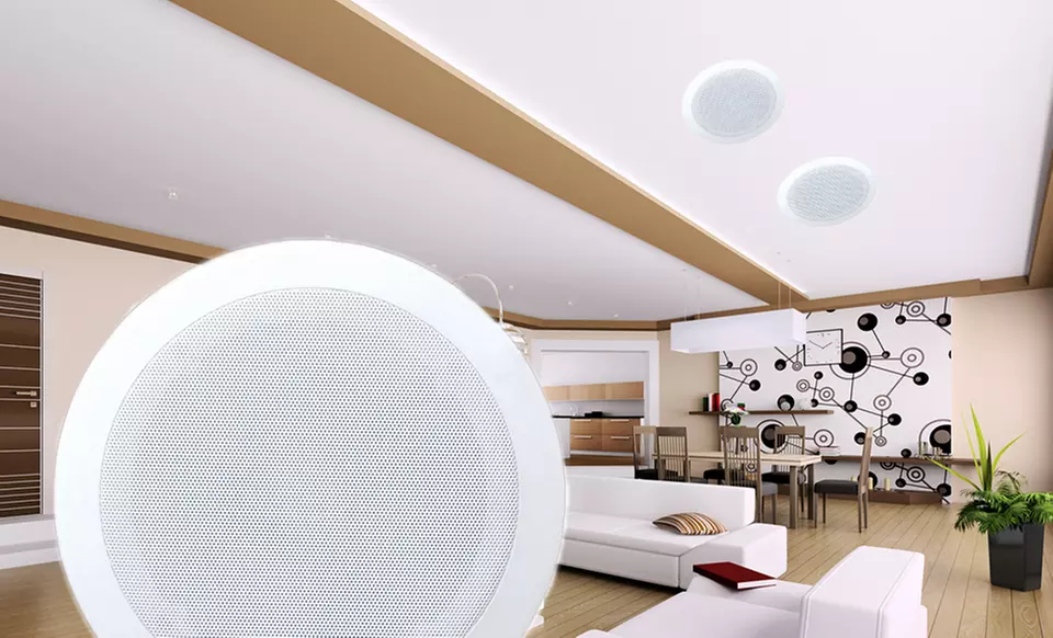 Two-Way In-Ceiling Speaker System from $24.99–$29.99. - Primary Image