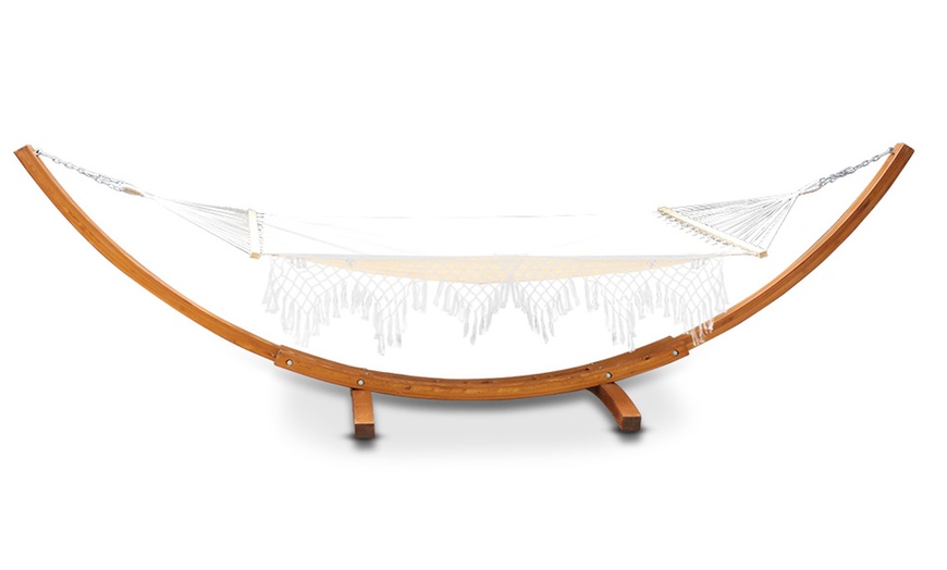 Image 2: Outdoor Bed Hammock