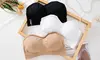 Women Strapless Bralette Seamless Bandeau Padded Tube Top Bra