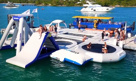 2 hr boat tour with free access to jericoplay waterpark party - Jerico Yacht Charters