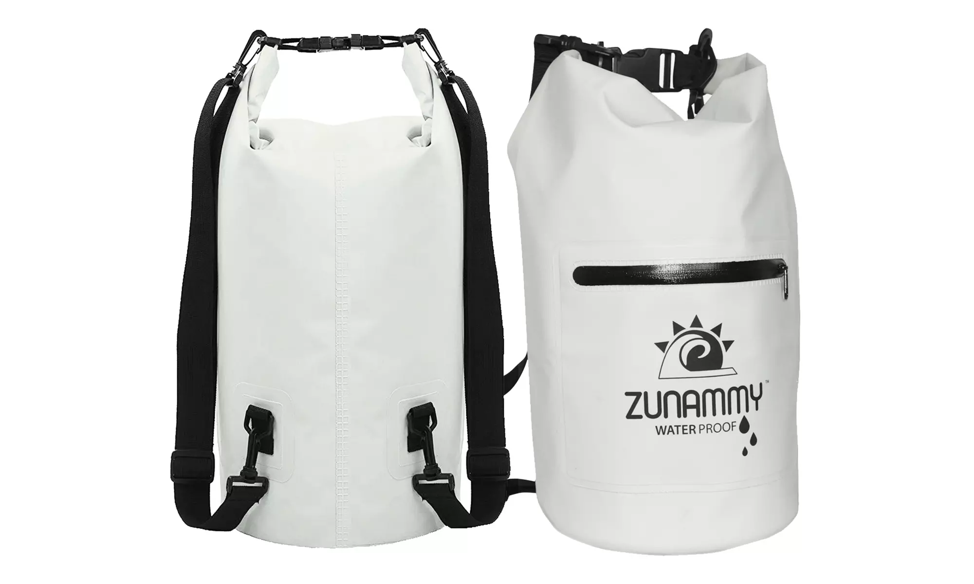 Waterproof Floating Duffel Dry Bag with Shoulder Strap and Zipper