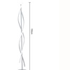 Image 7: Modern LED Floor Lamp with Foot Switch in 2 Colours