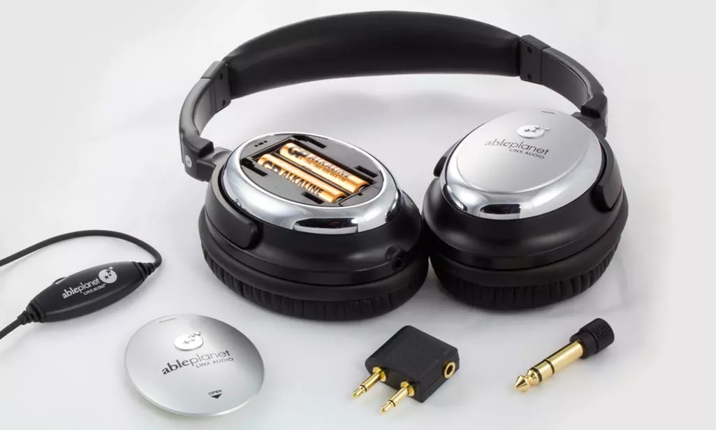 Able Planet Sound Clarity Active Noise-Canceling Headphones - Second Medium