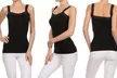 Style Clad Women's Lace Trim Tank Top (1- or 3-Pack) - Second Medium