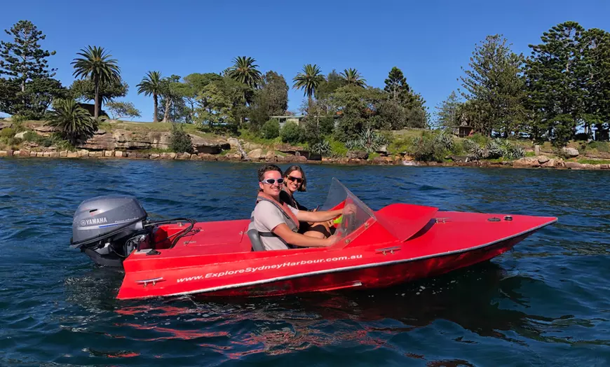 Image 6: Captain Your Own Speedboat or 3-Hour Self-Drive Sydney Speedboat Tour