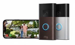 New Ring Battery Video Doorbell - HD 1440p, Colour Night Vision, Head-to-Toe View