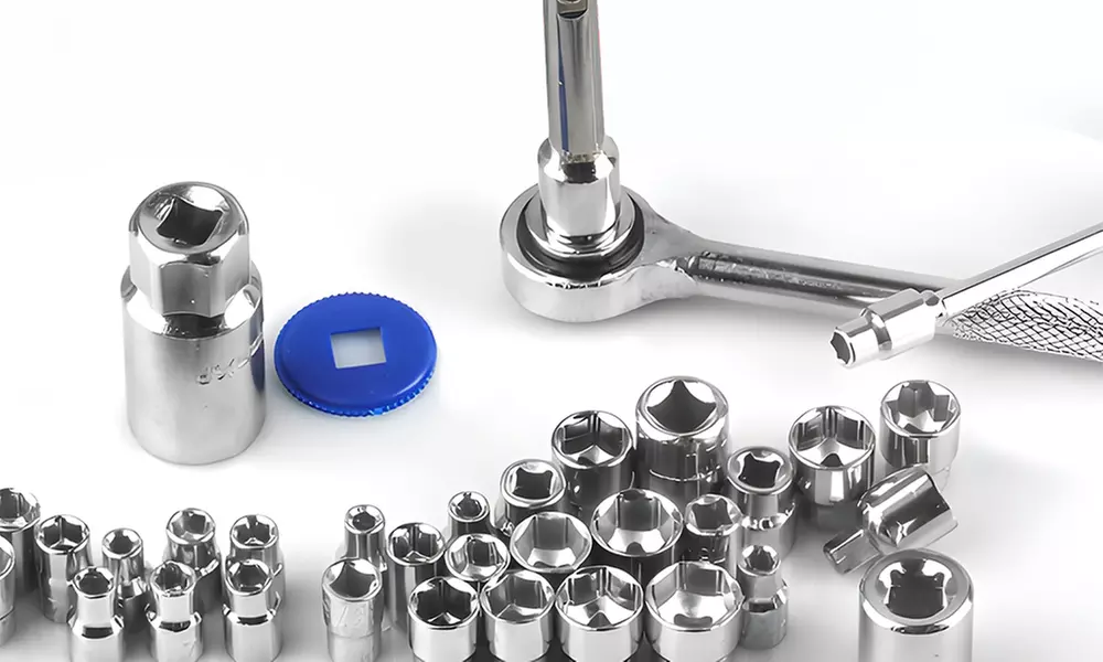 Set de llaves de carraca de 40 piezas con maletín compacto y diseño ergonómico - Image 7