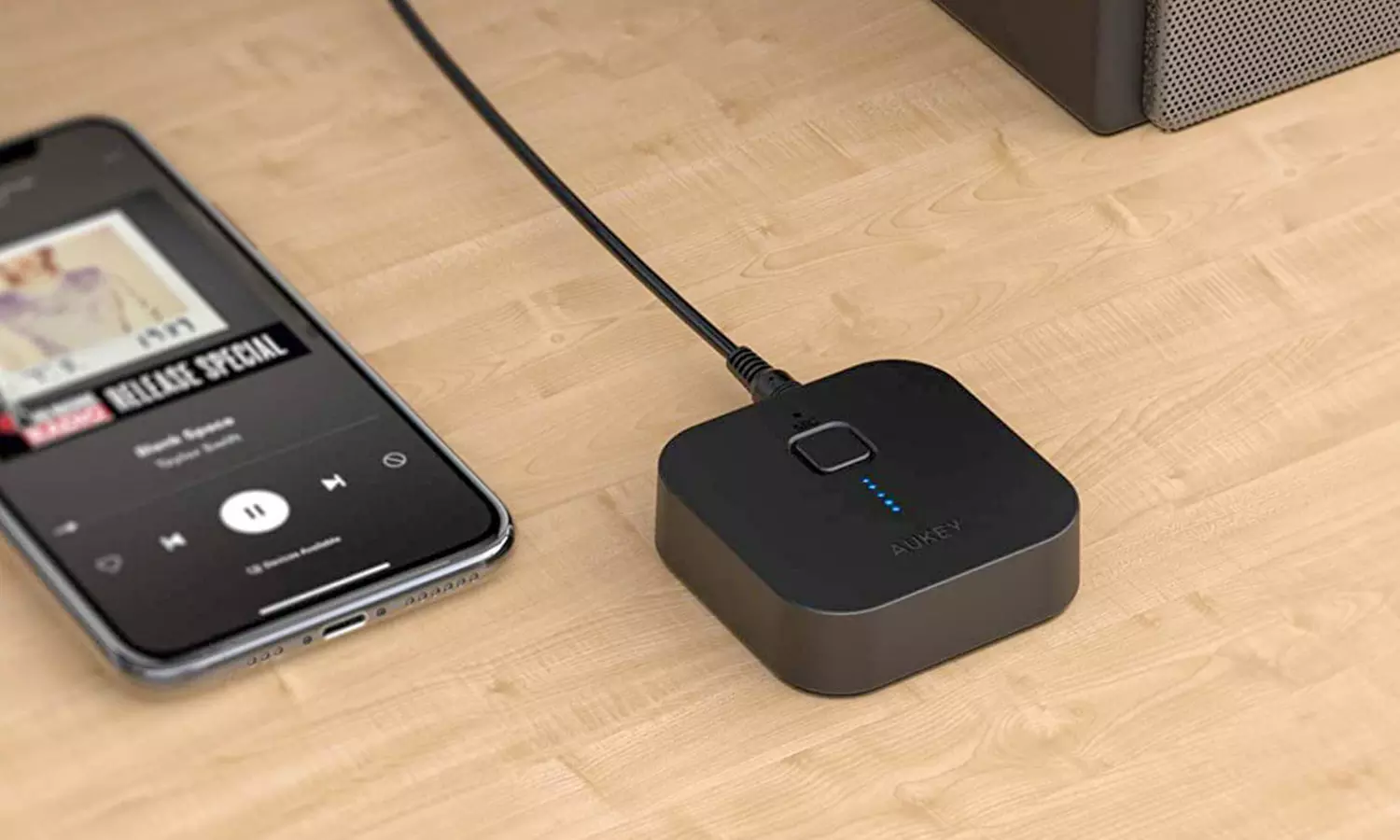 AUKEY Bluetooth Receiver V4.1 Wireless Audio Music Adapter - Primary Image