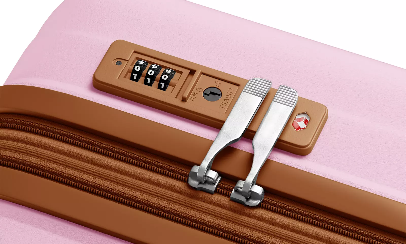 1 of 3 Kono koffers met TSA slot en bekerhouder