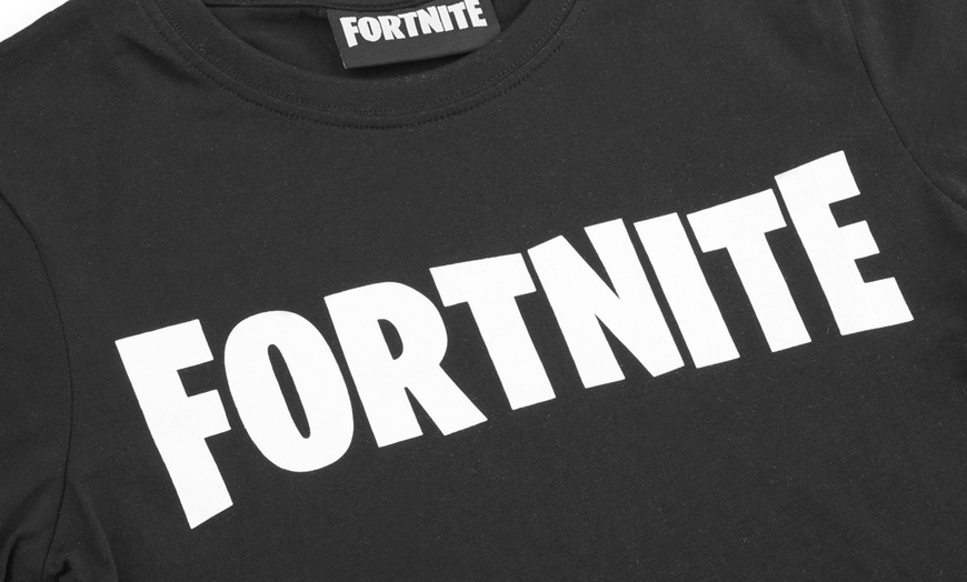 Image 5: Fortnite-Themed Cotton T-Shirt