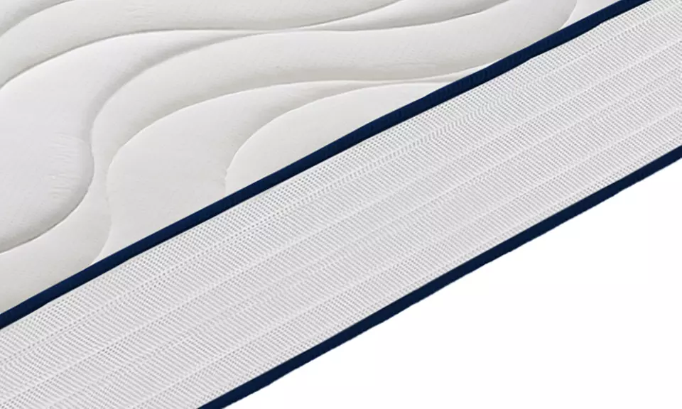 Materasso Cleo in MedFoam con 13 zone differenziate, massaggiante doppio comfort