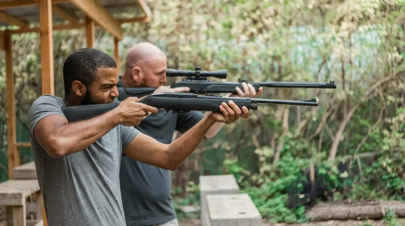 Zet je vizier op scherp: boogschieten of buksschietenmet z'n tweeën