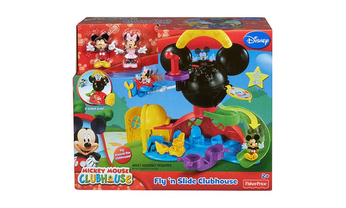 Disney's Mickey Mouse Clubhouse Fly ‘n Slide Clubhouse | Groupon