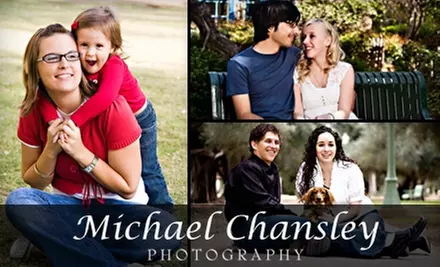 $70 for an Hour-Long, On-Site Professional Photography Session and CD of High-Res Images from Michael Chansley Photography - Primary Image