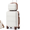 Image 9: Three-Piece Suitcase and Holdall Bag Set