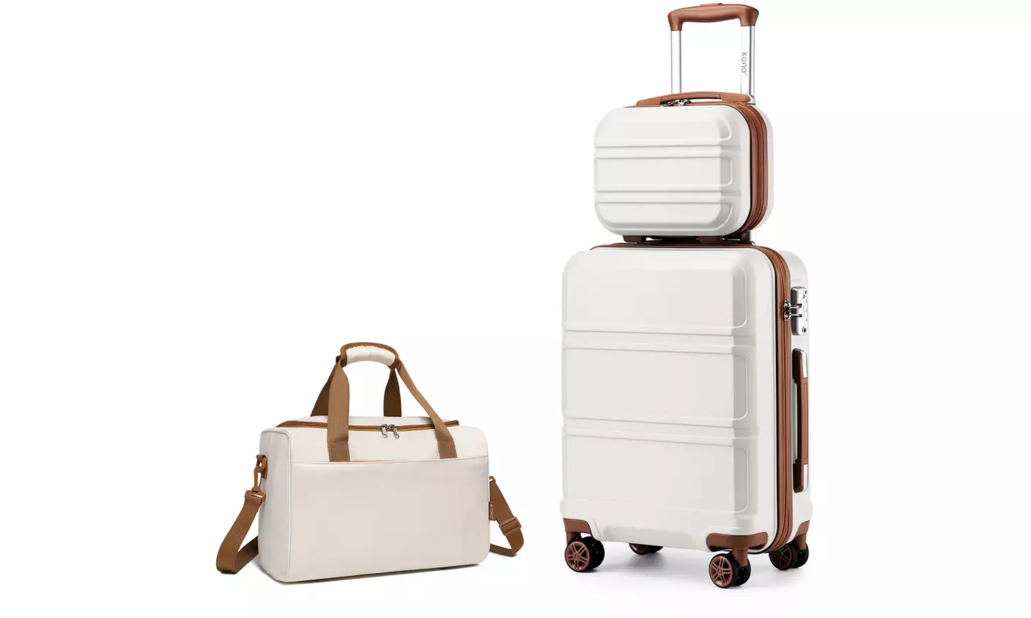 Three-Piece Suitcase and Holdall Bag Set