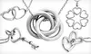 Blue Nile Sterling Silver Pendants and Necklaces (Up to 46% Off). Five Designs Available. Ships in 7 days. May not arrive by 12/24.
