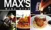 $15 for $30 Worth of Gourmet Comfort Food at Max's Wine Dive