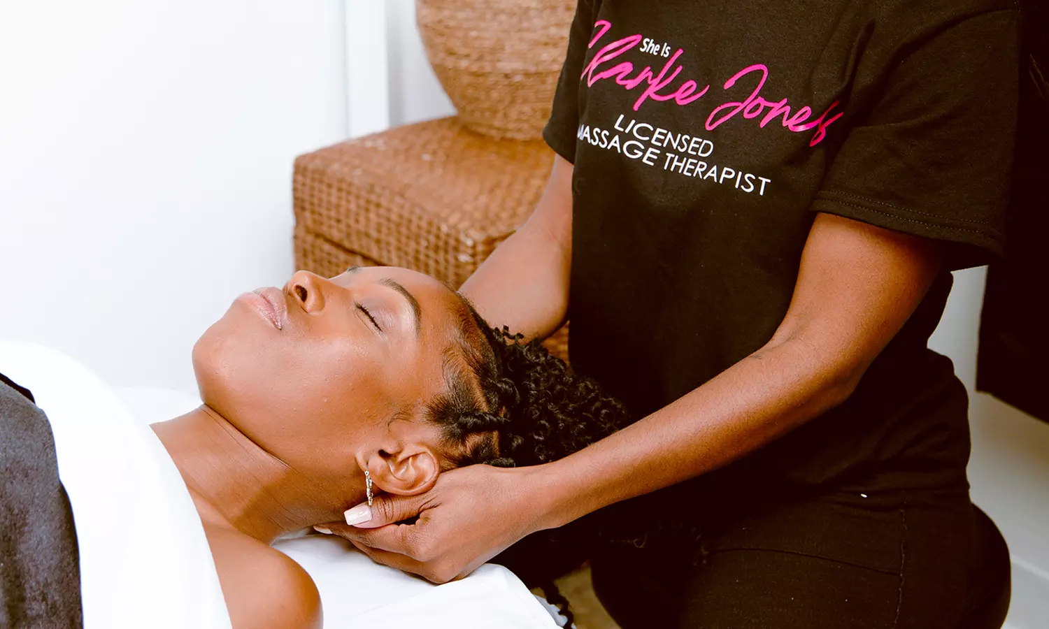 50 Minute Swedish or Deep Tissue Massage at She Is Clarke Jones, LMBT
