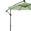 Image 7: Solar LED Cantilever Parasol with Cover and Optional Base