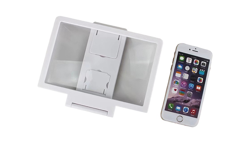Image 4: One or Two Foldable Smartphone Screen Magnifiers