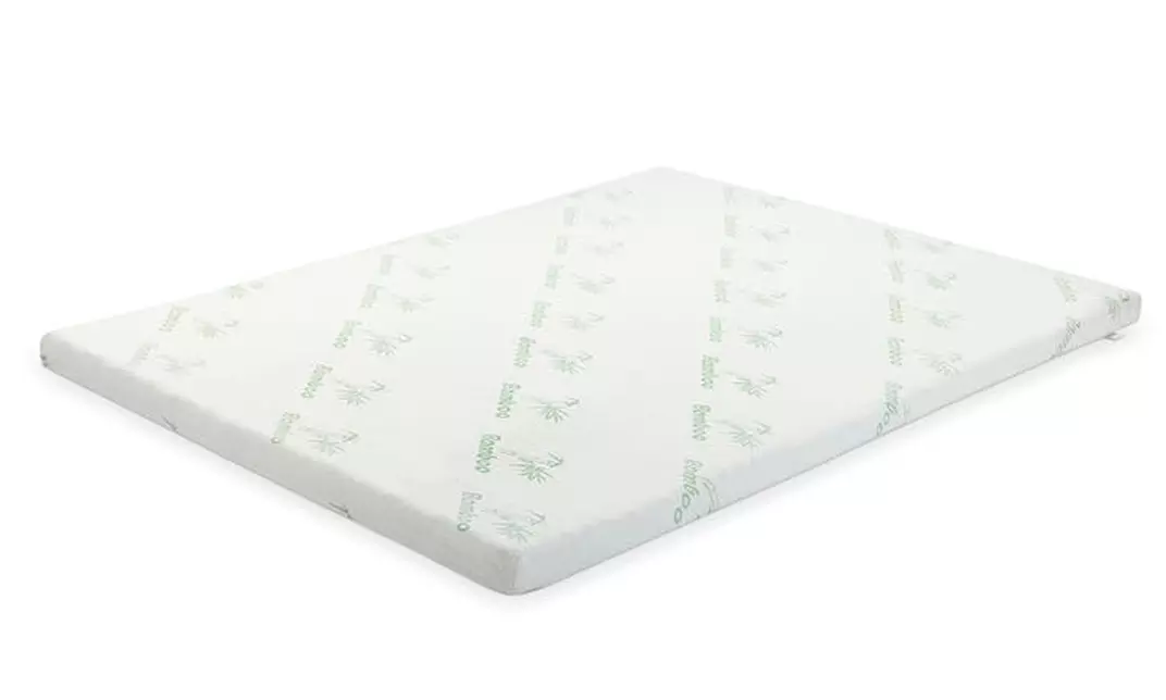 Topper memory foam in fibra di bambù