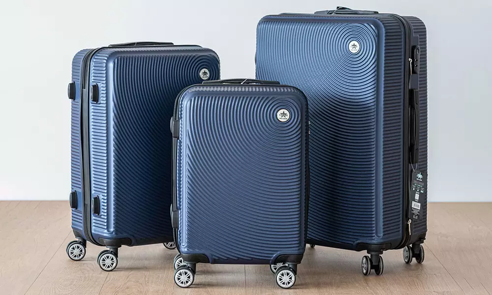 Trolley da viaggio o set 3 valigie Coveri