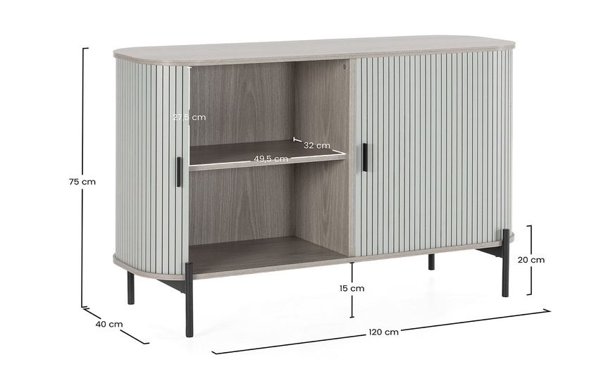 Image 9: Sideboard „Monaco“ mit 2 Türen