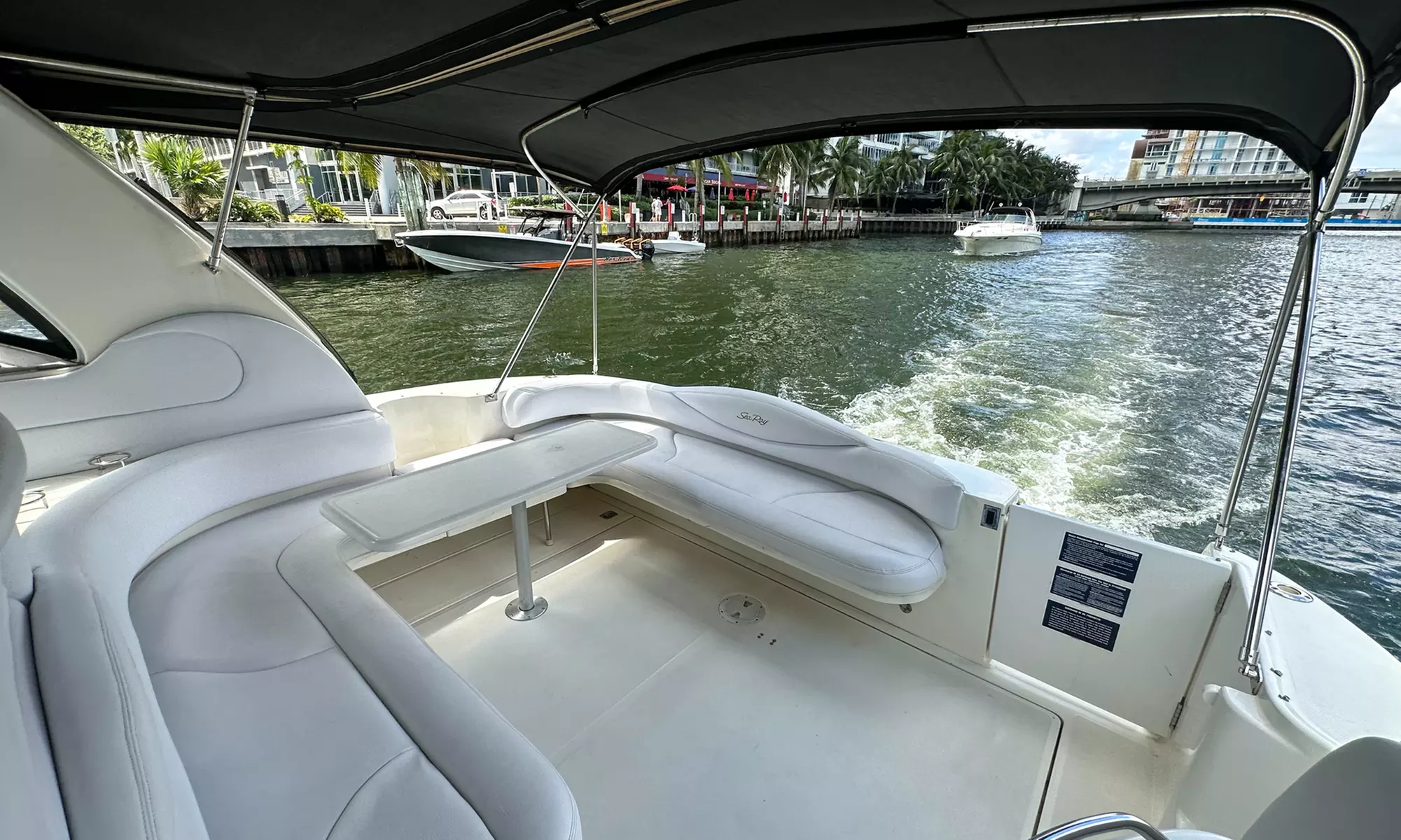 Miami Boat Charter w/ 5 or 7 Hours for Price of 4 or 6 Up to 13 People