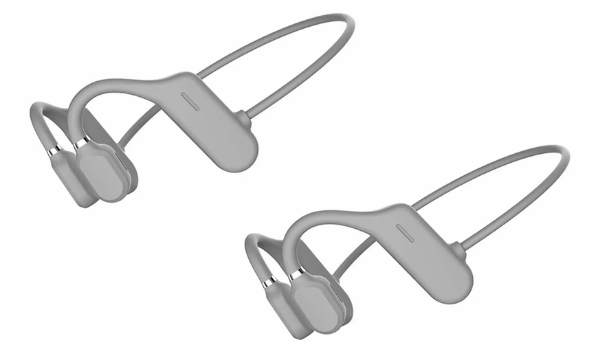 Image 15: Wireless Sport Bluetooth Air Bone Conduction Headphone