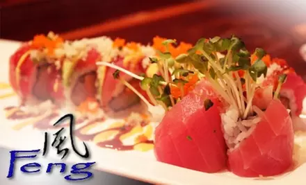 $15 for $30 Worth of Contemporary Asian Cuisine and Drinks at Feng Asian Bistro. Choose from Two Locations.    - Primary Image