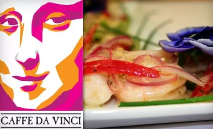 $10 for $20 Worth of Tapas and Drinks at Caffe Da Vinci in Bay Harbour Islands - Primary Image