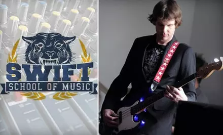 $37 for Three Half-Hour Private Music Lessons at Swift School of Music ($75 Value) - Primary Image