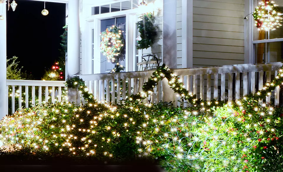 2-Pack of SolarString100 Solar LED Lights - Primary Image