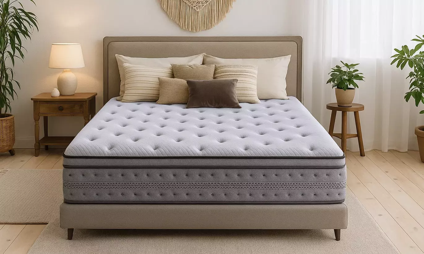 Matelas nuage à mémoire de forme et ressorts ensachés