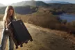 ELLE Luxe Journey 3 Piece Expandable Retro Spinner Luggage Set - Second Medium